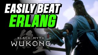 How to EASILY Beat Erlang  Black Myth Wukong [upl. by Ahsemit]