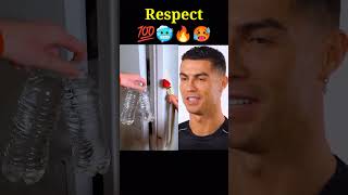 Ronaldo Respect Video 🥶🔥 respect ronaldo shortvideo short shorts [upl. by Rotce]