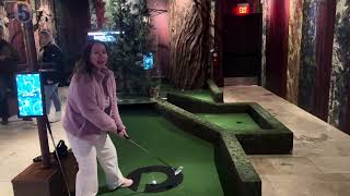 Puttery Mini golf In Minneapolis Fun activity to do with friends 😊 [upl. by Notpmah]