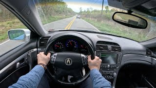 2006 Acura TL 32  POV Test Drive  060 [upl. by Ahsenyt174]