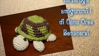 Tartaruga amigurumi alluncinetto il carapace prima parte by Oana [upl. by Garvey]