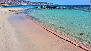 9Die Insel Elafonisi ein Stück Karibik neben der griechischen Insel Kreta [upl. by Dorene]