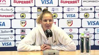 Press conference Karolina Pliskova  February 6th 2024  Transylvania Open 2024 [upl. by Sobel]