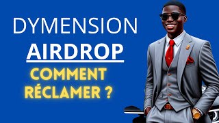 Dymension Airdrop  Procédure pour réclamer vos jetons gratuits [upl. by Maxim]