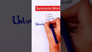 Synonyms Words  Same Meaning Words english shorts viralshorts [upl. by Etteval]