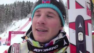 Kjetil Jansrud 2nd in Kranjska Gora GS 2 [upl. by Annia]