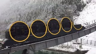 Schweiz Die steilste Seilbahn der Welt [upl. by Oidiple698]