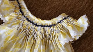 smocking dress [upl. by Eki]