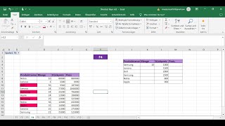 Excel II F4 Taste für schnelles Wiederholen und Fixieren von Zellreferenzen II Deutsch [upl. by Melvin]