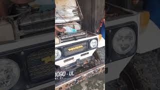 Bangunin FJ40 Dari Tidur Panjang Nya🔥 fj40bj40toyotalandcruiseroffroadhardtop4x4modifikasi [upl. by Nitaj]