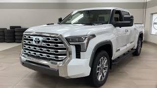 2022 Toyota Tundra Hybrid 1794 Edition Review [upl. by Zenitram]