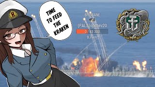 World Of Warships Funny  66  Feed The Kraken [upl. by Patton]