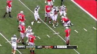 Michigan State vs Ohio State 2011 Highlights [upl. by Galatea]