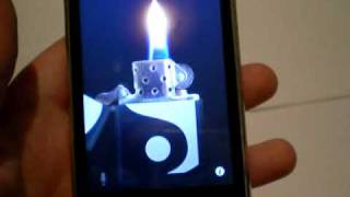 Ipod Iphone App review  Zippo Lighter [upl. by Ondrea]