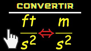 ✅ Convertir fts2 a ms2 y viceversa  💥 CONVERSIONES 💥 [upl. by Hachmin]