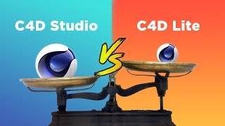 Video Tutorial Cinema 4D Lite vs Cinema 4D Studio [upl. by Aix]