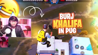 MAKING BURJ KHALIFA ft SHWETA IN PUBG MOBILE  HIGHEST POINT IN PUBG MOBLILE  PUBG FUNNY MOMENTS [upl. by Eisenstark]