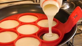 Pancake Flipping Kitchen Gadget Test [upl. by Belia]