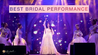 Best Bride Dance Ever  Leja re  Uff mere dil mein  Reya Wedding Choreography [upl. by Ahsienal]