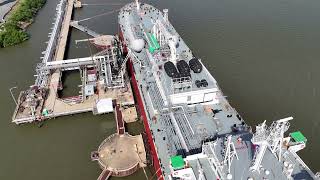 SHIP VAROLI PIAZZA Marcus Hook PA USA June 2024 [upl. by Brandenburg]