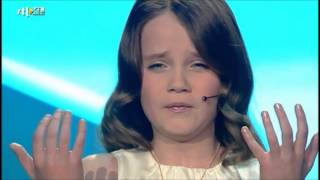 Amira Willighagen 9 years old  Nessun Dorma  WINNER HOLLANDS GOT TALENT [upl. by Yssep]