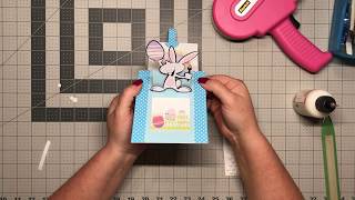 Easter Pop Up Slider Card Cricut Design Space File [upl. by Ayocat]