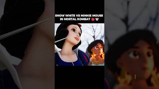 SNOW WHITE VS MINNIE MOUSE IN MORTAL KOMBAT 🍎🐭 [upl. by Waltner]