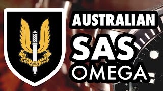 Omega Seamaster Pro 300M Australian SAS Regiment Special Edition Up Close Review [upl. by Ahsiemat]