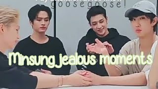 Minsung jealous moments to calm yall down cuz were all freak out part 25 [upl. by Arais]