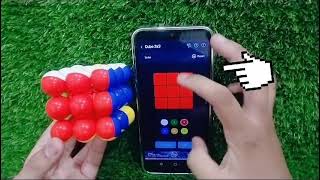 Rubiks Cube Solver App  How to use a cube solver app  3by3 puzzle cube [upl. by Welker]