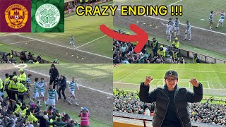 CRAZY ENDING  MOTHERWELL V CELTIC 13 HIGHLIGHTS [upl. by Zat879]