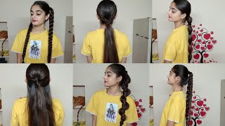 BACK TO SCHOOL Glam  6 Extremely Amazing Hairstyles youll love quotHairstyles For Girlsquot [upl. by Hsirk]