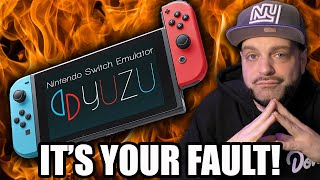 Yuzu RESPONDS After Nintendo Switch Emulator Takedown And Blames YOU [upl. by Assirok]