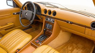 r107 MercedesBenz 450 SL roadster USA model 1979 [upl. by Audsley]