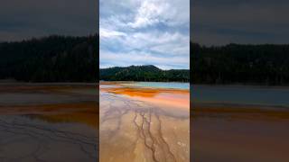 Los asombrosos Hot Springs de Yellowstone yellowstone fotografia wildlife astrofotografia [upl. by Jamal]