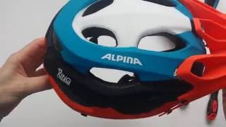 Alpina King Carapax MTB helmet Product ZOOM [upl. by Stewart]