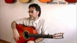 Almoraima Step by Step 3 Ruben Diaz Andalusian Flamenco Guitar Lessons on Paco de Lucias Technique [upl. by Airyk]