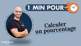 1 minute pour calculer un pourcentage [upl. by Inerney]