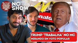 MCDONALDS CONTRATA DONALD TRUMP Como Isso Afeta a Eleição [upl. by Leahcym]