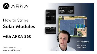 How to String Solar Modules with ARKA 360 [upl. by Tynan]