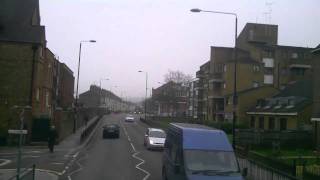 Route 422 North Greenwich  Bexleyheath Bus Garage Curtailed 20012018 [upl. by Barnabe]