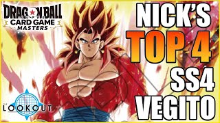 NICKS 3rd PLACE OCEANIA REGIONALS SS4 VEGITO XENO DECK PROFILE [upl. by Anairb558]