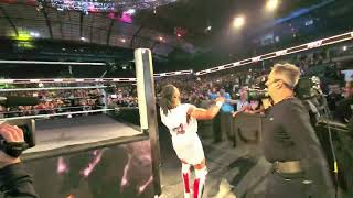 HUGE POP WWE NXT TRICK WILLIAMS ENTRANCE IN CHICAGO [upl. by Anierdna]