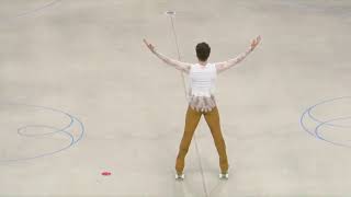 Pedro Walgode  Free Dance at Europeans 2021 Riccione Italy [upl. by Pasco]