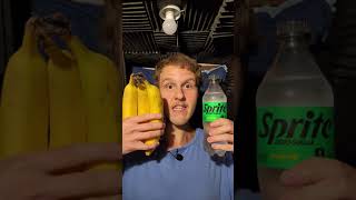 Banana And Sprite Challenge 🤮 [upl. by Benil]