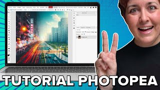 EDITA FOTOS con esta genial APP GRATIS Tutorial Photopea [upl. by Ingmar]
