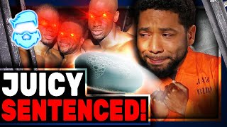 Jussie Smollett Sentenced To Jail Time amp Huge Fines Has Epic Meltdown On Camera [upl. by Akenal]