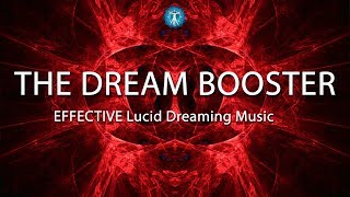 EFFECTIVE Lucid Dreaming Music quotTHE DREAM BOOSTERquot  Blank Screen for Sleep [upl. by Grishilde]