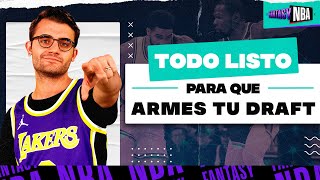 ¿Estás listo para el Fantasy NBA Esto es lo que tienes que saber antes del Draft [upl. by Vern530]