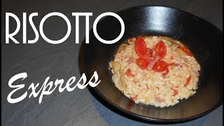 Risotto Express et Facile  Tomates Jambon et Champignons [upl. by Kellby56]